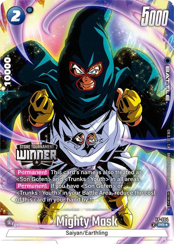 Mighty Mask (Tournament Pack -Winner- 09) [Fusion World Tournament Cards] | Cards and Coasters CA