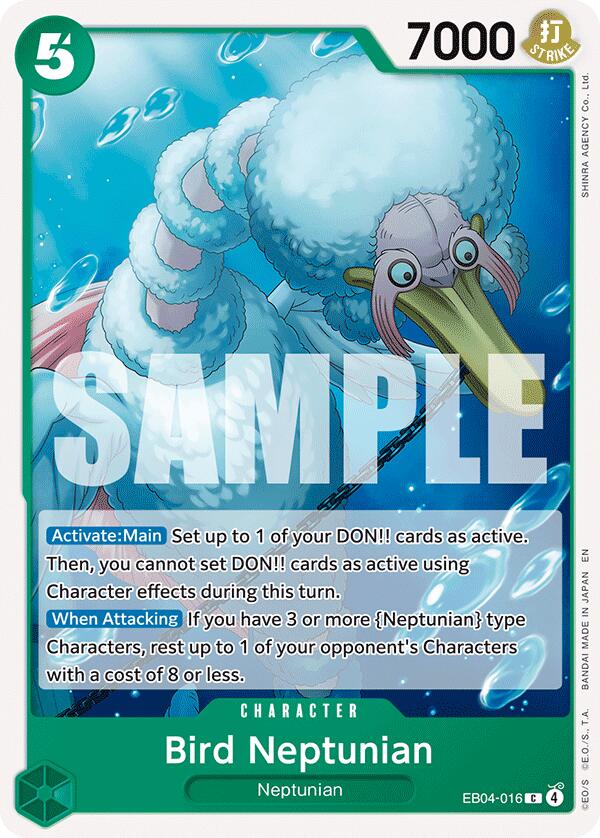 Bird Neptunian [The Azure Sea's Seven] | Cards and Coasters CA