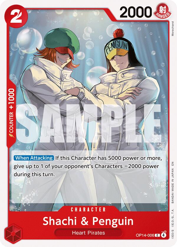 Shachi & Penguin [The Azure Sea's Seven] | Cards and Coasters CA