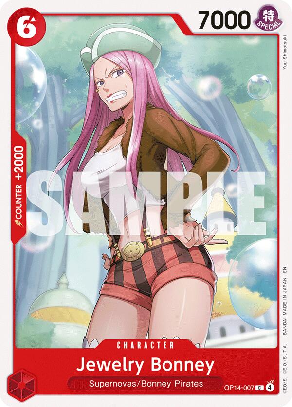 Jewelry Bonney [The Azure Sea's Seven] | Cards and Coasters CA