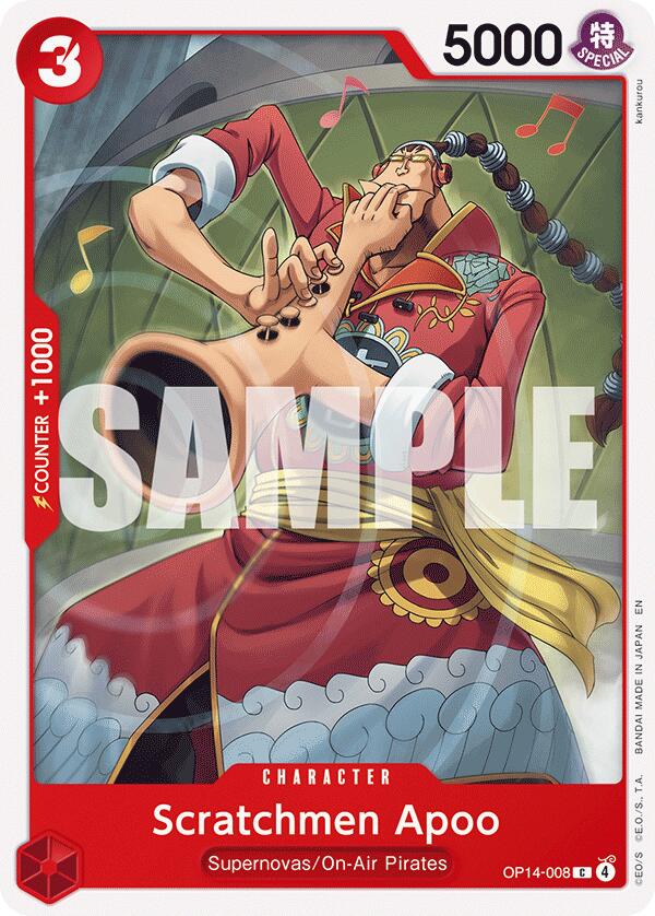 Scratchmen Apoo [The Azure Sea's Seven] | Cards and Coasters CA