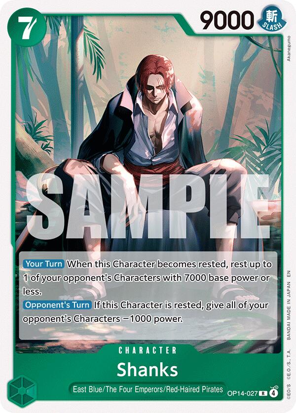 Shanks [The Azure Sea's Seven] | Cards and Coasters CA