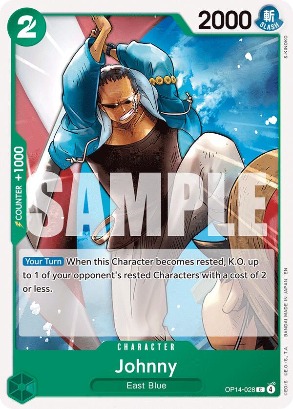 Johnny [The Azure Sea's Seven] | Cards and Coasters CA
