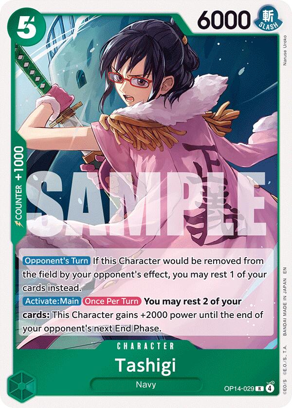 Tashigi [The Azure Sea's Seven] | Cards and Coasters CA