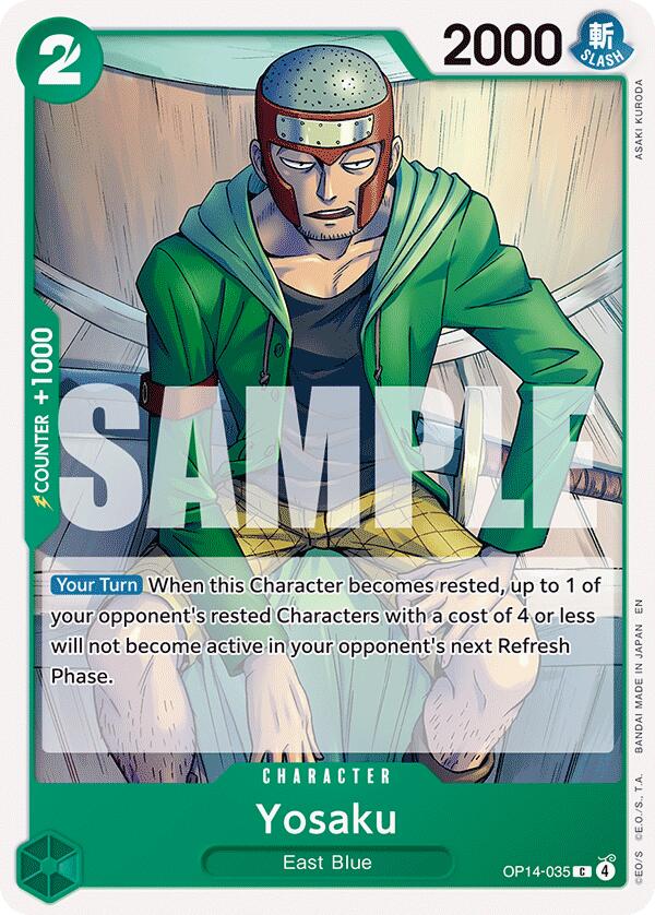 Yosaku [The Azure Sea's Seven] | Cards and Coasters CA
