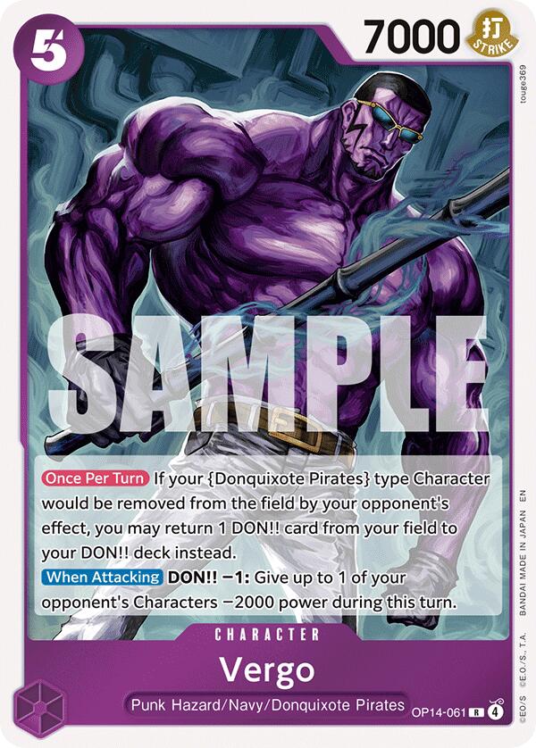 Vergo [The Azure Sea's Seven] | Cards and Coasters CA