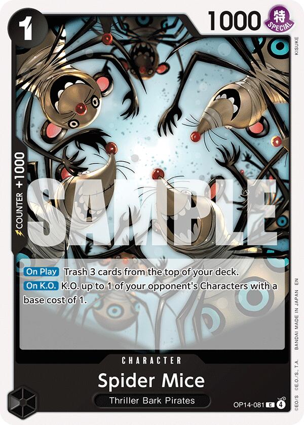 Spider Mice [The Azure Sea's Seven] | Cards and Coasters CA