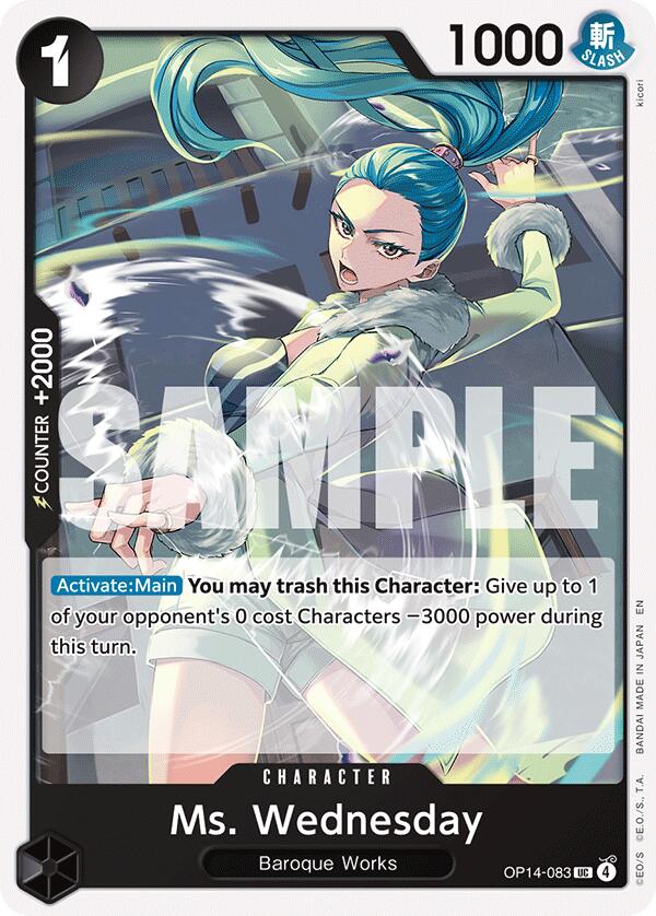 Ms. Wednesday [The Azure Sea's Seven] | Cards and Coasters CA