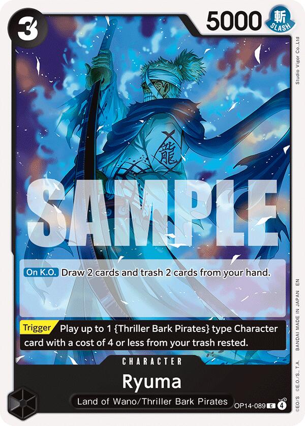 Ryuma [The Azure Sea's Seven] | Cards and Coasters CA