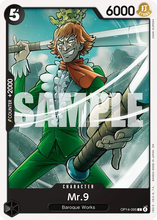 Mr.9 [The Azure Sea's Seven] | Cards and Coasters CA