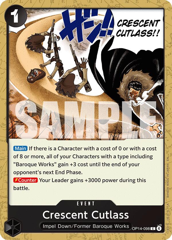 Crescent Cutlass [The Azure Sea's Seven] | Cards and Coasters CA