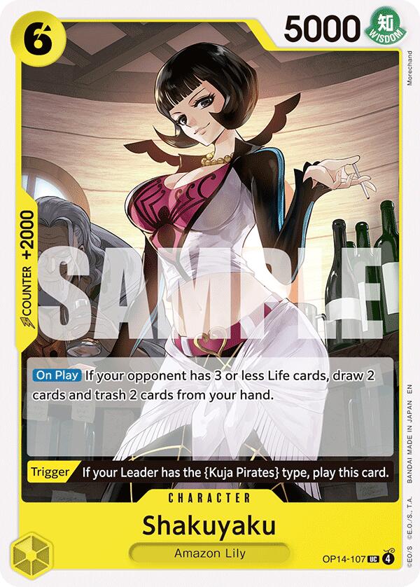 Shakuyaku [The Azure Sea's Seven] | Cards and Coasters CA
