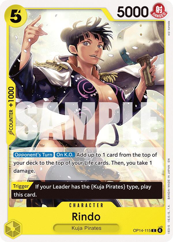 Rindo [The Azure Sea's Seven] | Cards and Coasters CA