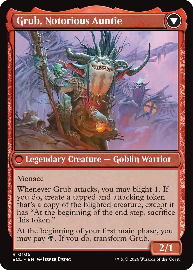 Grub, Storied Matriarch [Lorwyn Eclipsed] | Cards and Coasters CA