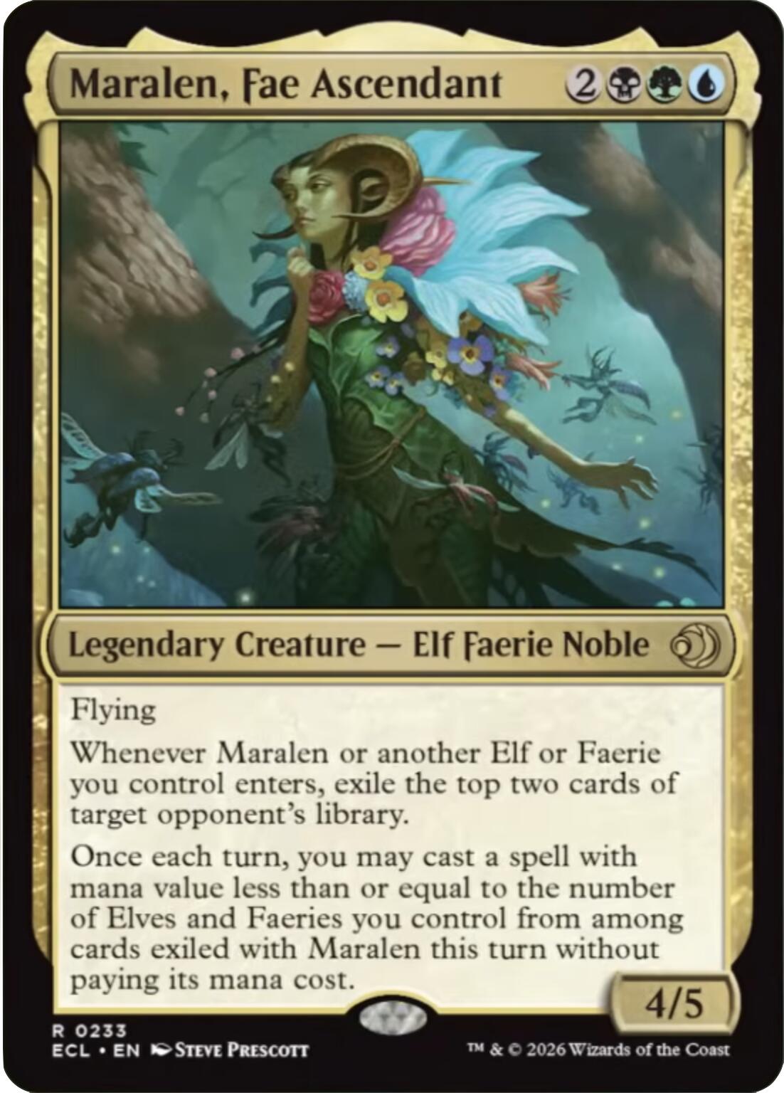 Maralen, Fae Ascendant [Lorwyn Eclipsed] | Cards and Coasters CA