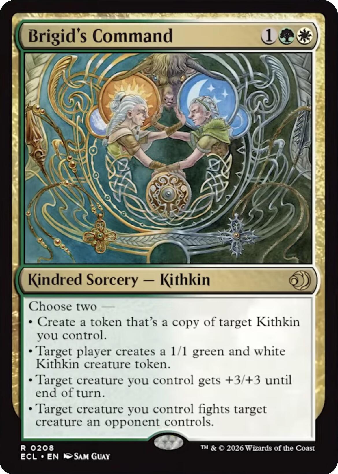 Brigid's Command [Lorwyn Eclipsed] | Cards and Coasters CA