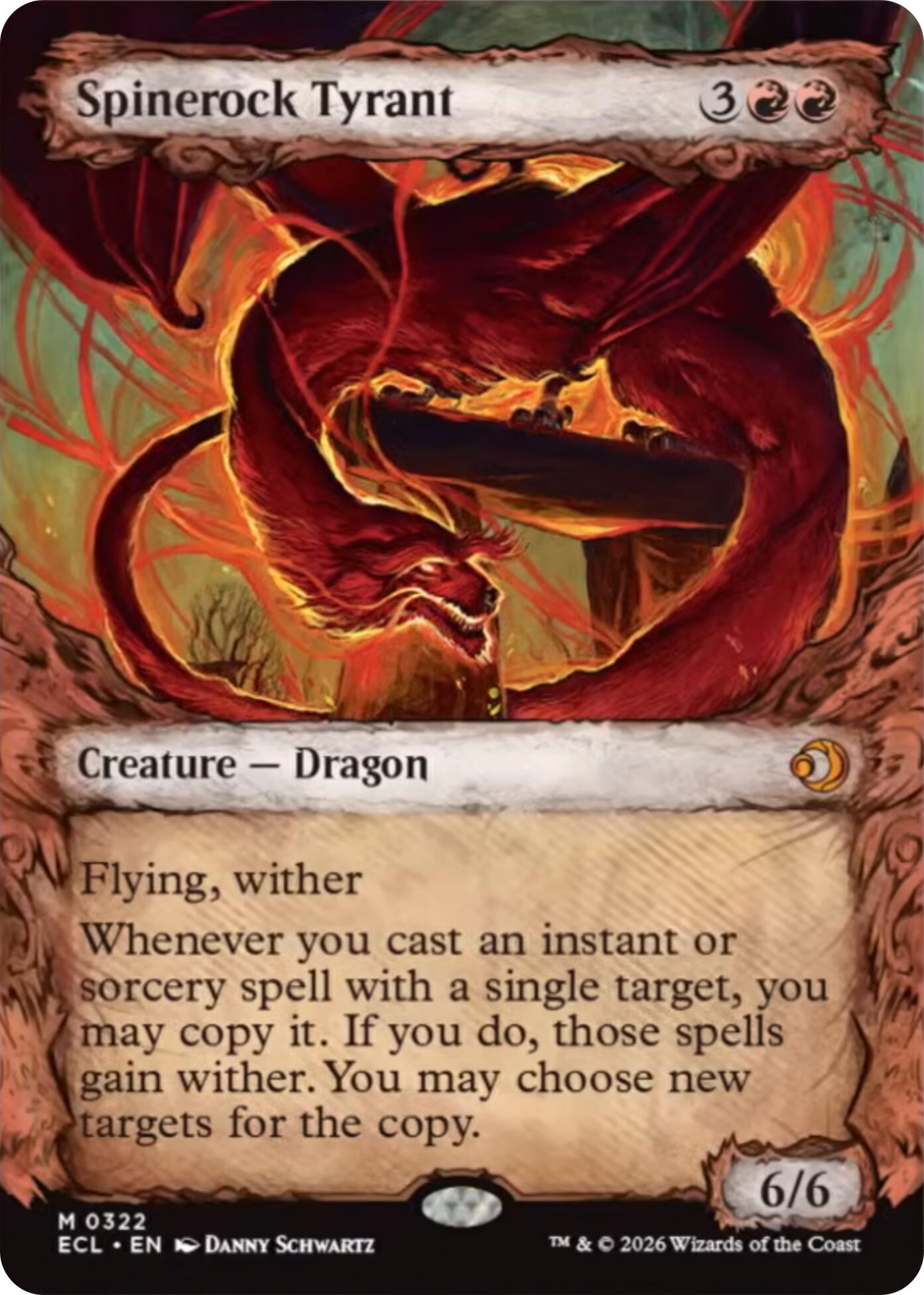 Spinerock Tyrant (Showcase) [Lorwyn Eclipsed] | Cards and Coasters CA