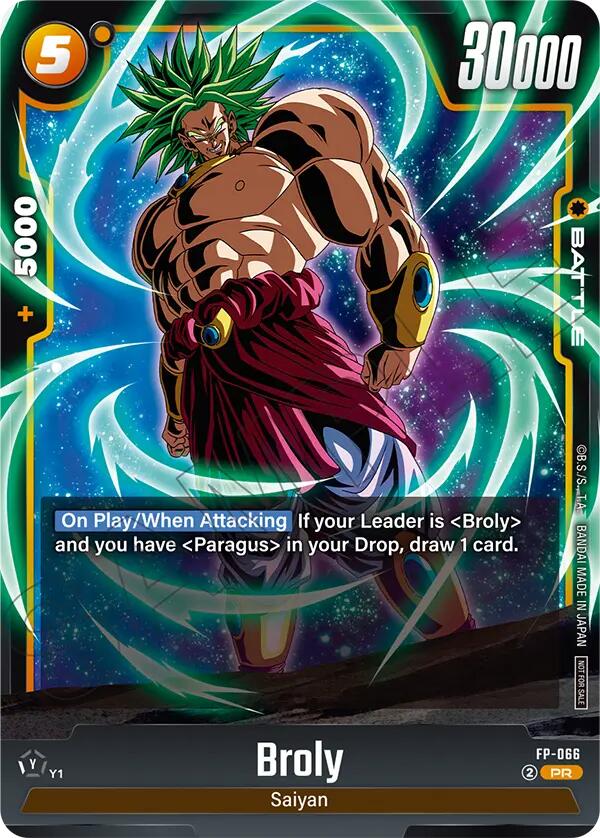 Broly (Tournament Pack 09) [Fusion World Tournament Cards] | Cards and Coasters CA