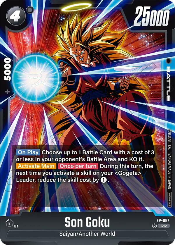 Son Goku (Tournament Pack 09) [Fusion World Tournament Cards] | Cards and Coasters CA
