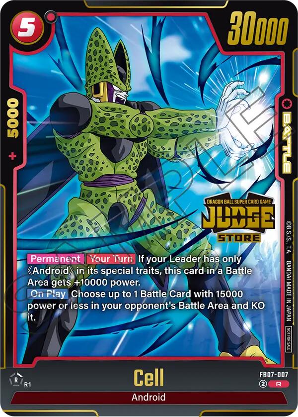 Cell (Judge Pack (Store Judge) 05) [Fusion World Tournament Cards] | Cards and Coasters CA