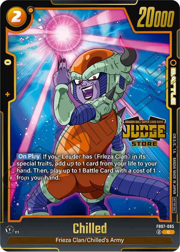 Chilled (Judge Pack (Store Judge) 05) [Fusion World Tournament Cards] | Cards and Coasters CA