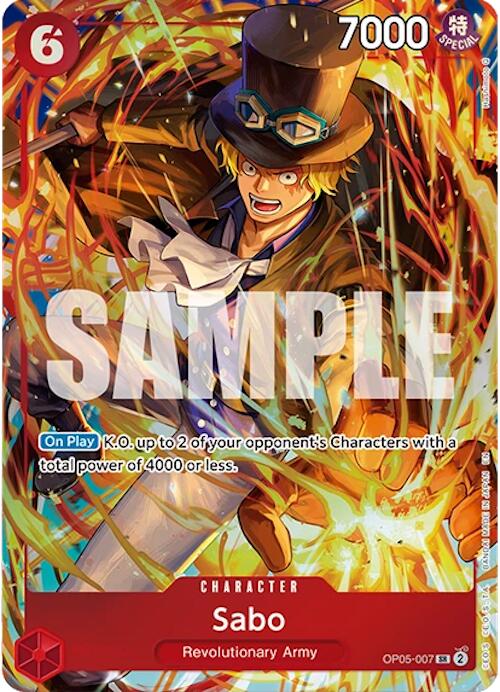 Sabo (Illustration Box Vol.5) [One Piece Promotion Cards] | Cards and Coasters CA