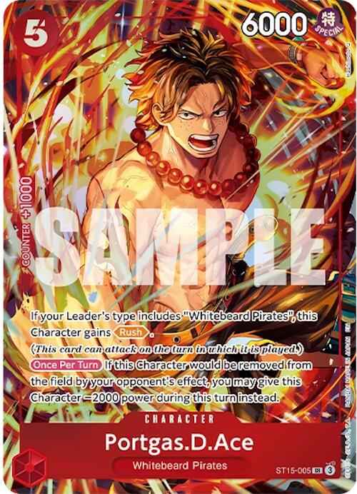 Portgas.D.Ace (Illustration Box Vol.5) [One Piece Promotion Cards] | Cards and Coasters CA