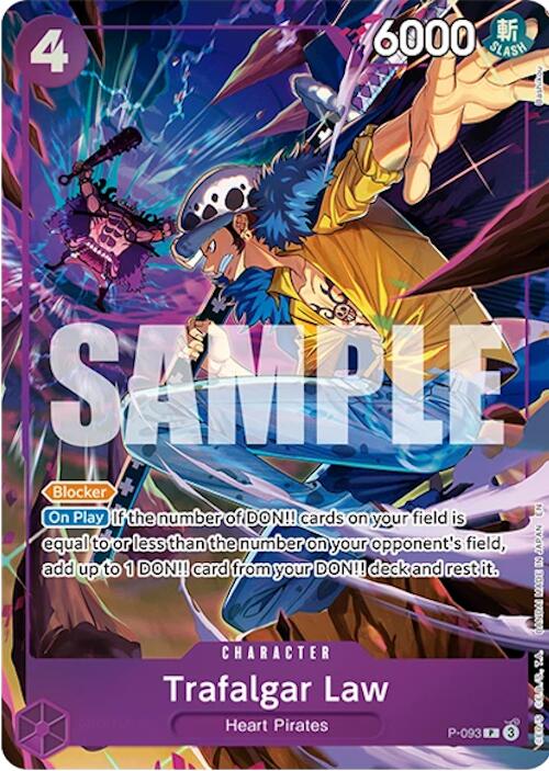 Trafalgar Law (Illustration Box Vol.6) [One Piece Promotion Cards] | Cards and Coasters CA