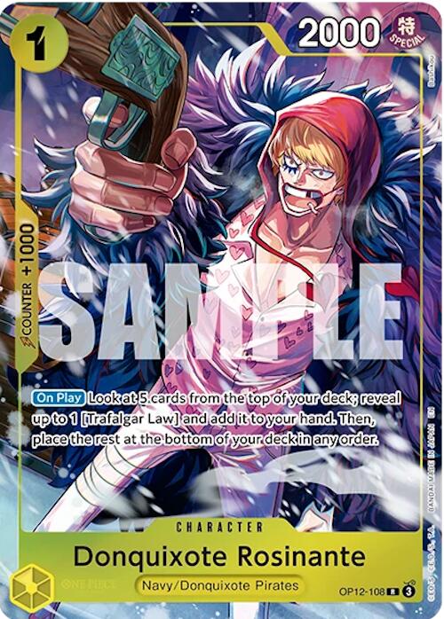 Donquixote Rosinante (Illustration Box Vol.6) [One Piece Promotion Cards] | Cards and Coasters CA