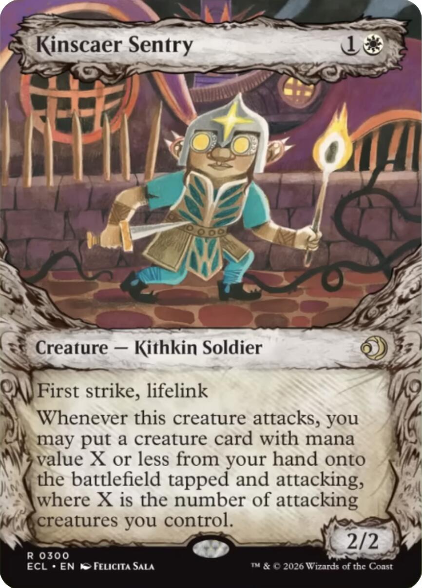 Kinscaer Sentry (Showcase) [Lorwyn Eclipsed] | Cards and Coasters CA