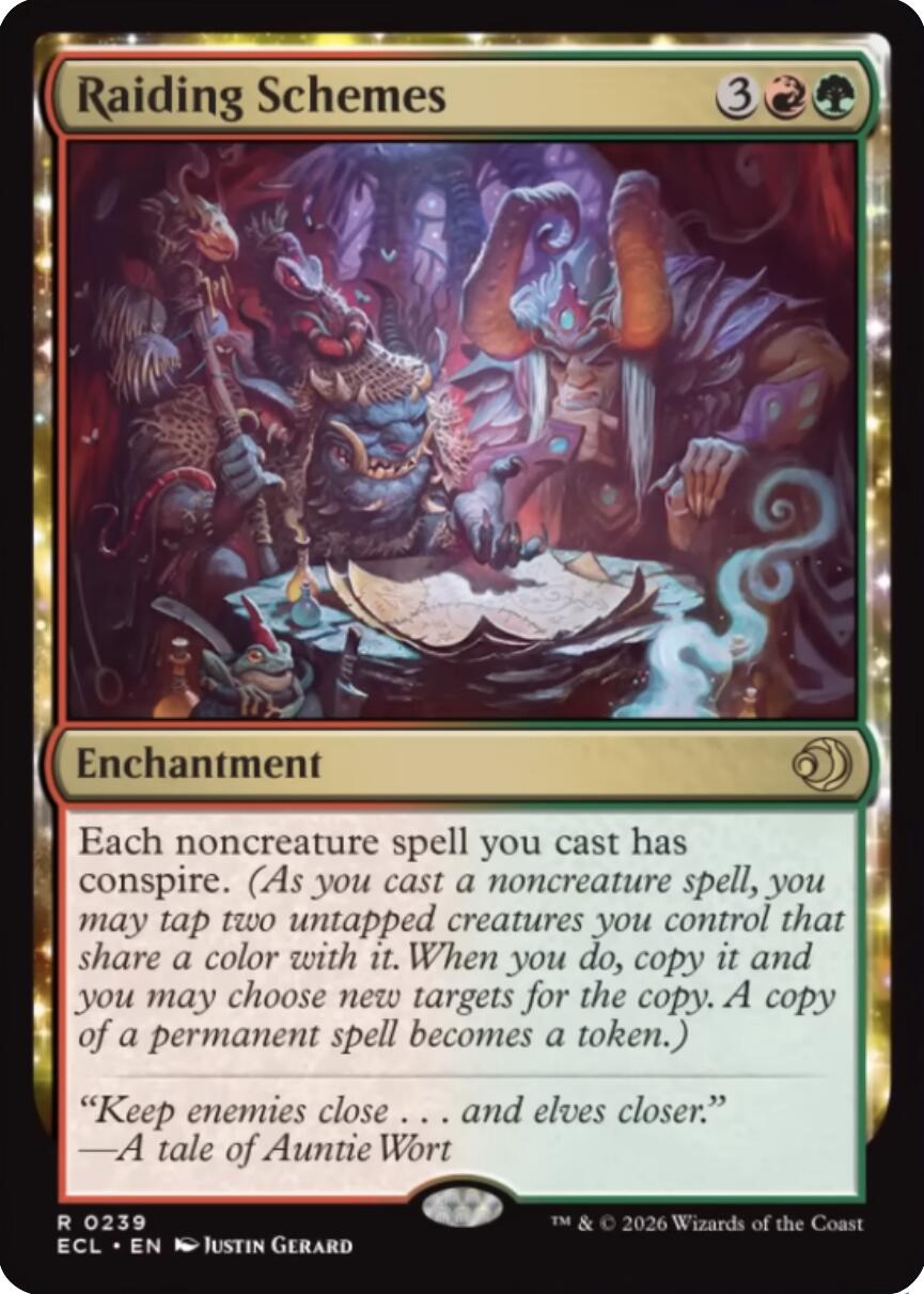 Raiding Schemes [Lorwyn Eclipsed] | Cards and Coasters CA