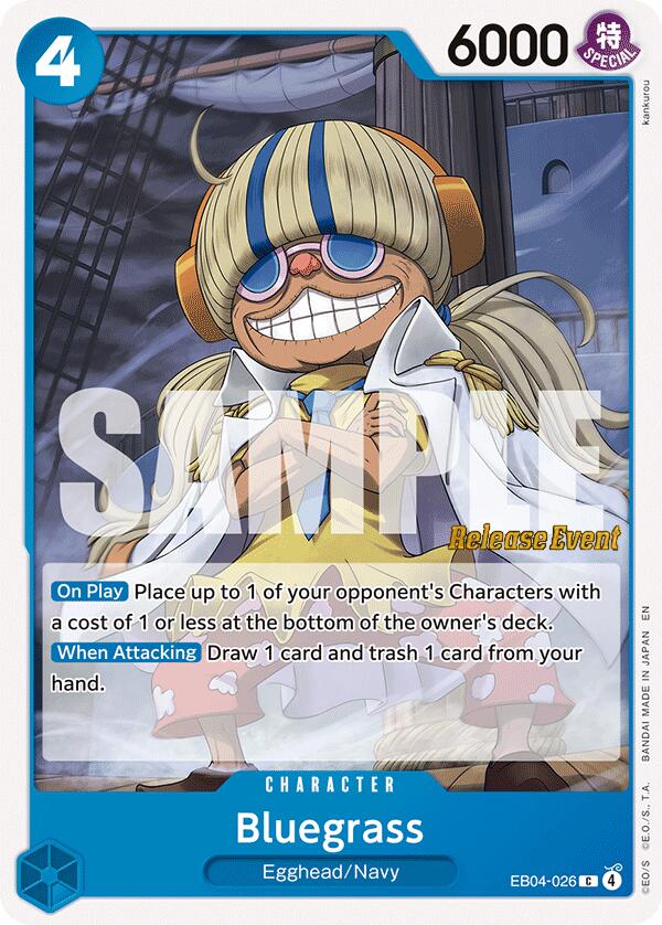 Bluegrass [The Azure Sea's Seven Release Event Cards] | Cards and Coasters CA