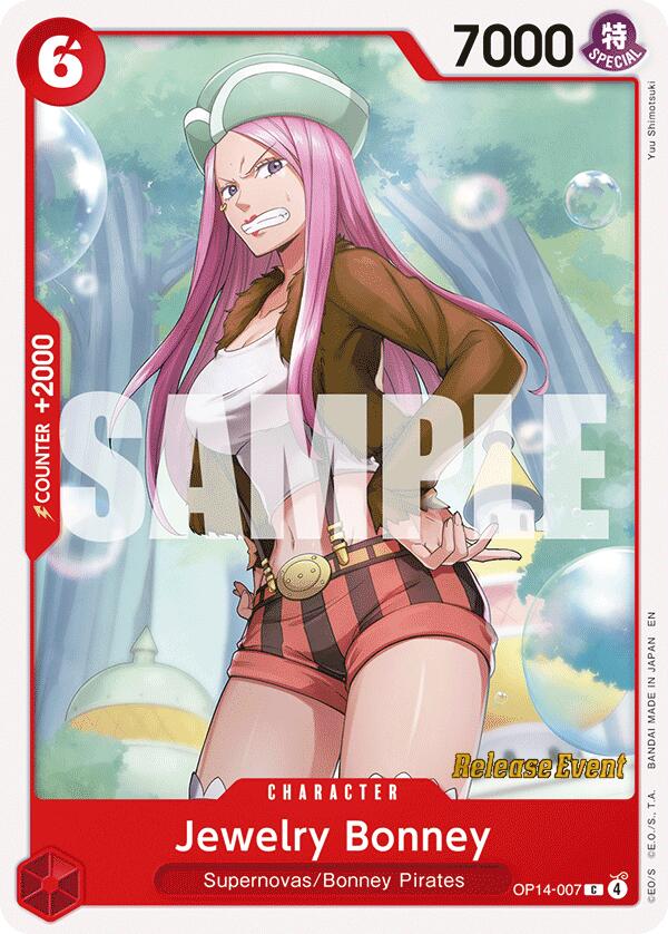 Jewelry Bonney [The Azure Sea's Seven Release Event Cards] | Cards and Coasters CA