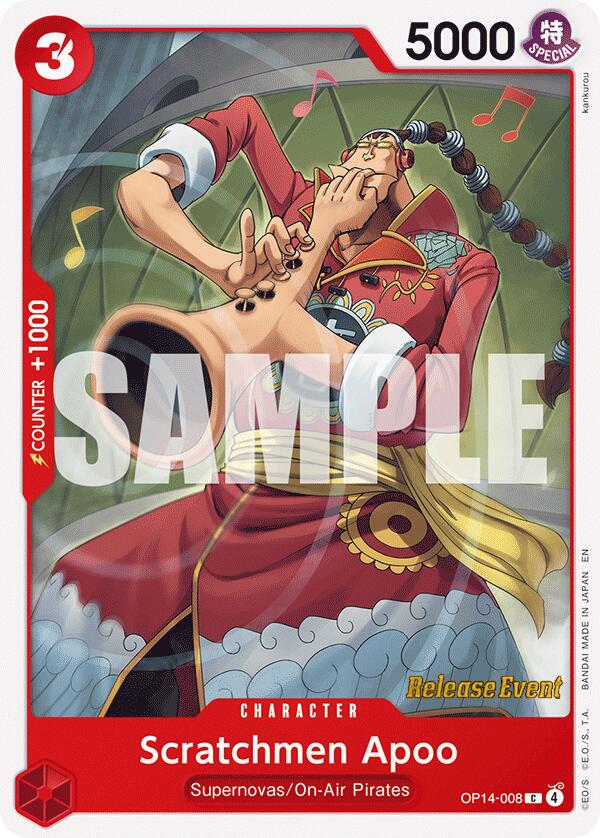 Scratchmen Apoo [The Azure Sea's Seven Release Event Cards] | Cards and Coasters CA