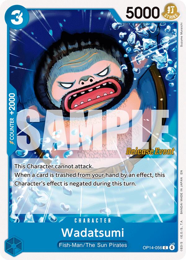 Wadatsumi [The Azure Sea's Seven Release Event Cards] | Cards and Coasters CA