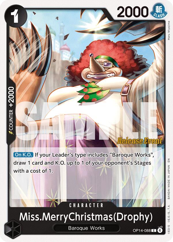 Miss.MerryChristmas(Drophy) [The Azure Sea's Seven Release Event Cards] | Cards and Coasters CA