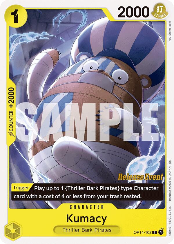 Kumacy [The Azure Sea's Seven Release Event Cards] | Cards and Coasters CA