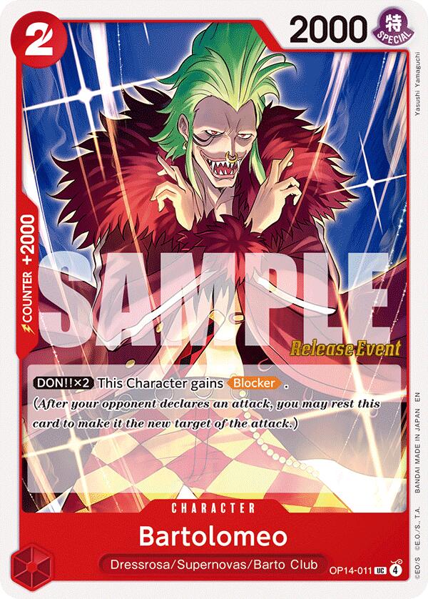 Bartolomeo [The Azure Sea's Seven Release Event Cards] | Cards and Coasters CA