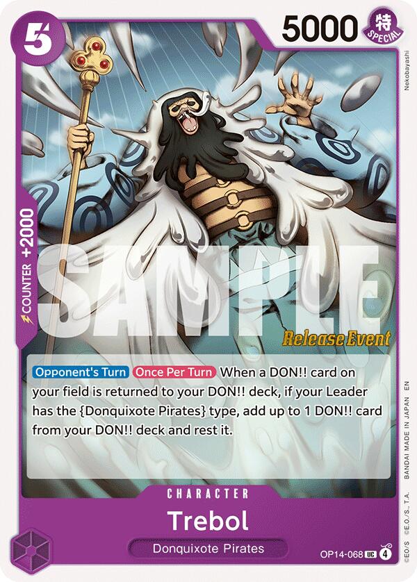 Trebol [The Azure Sea's Seven Release Event Cards] | Cards and Coasters CA