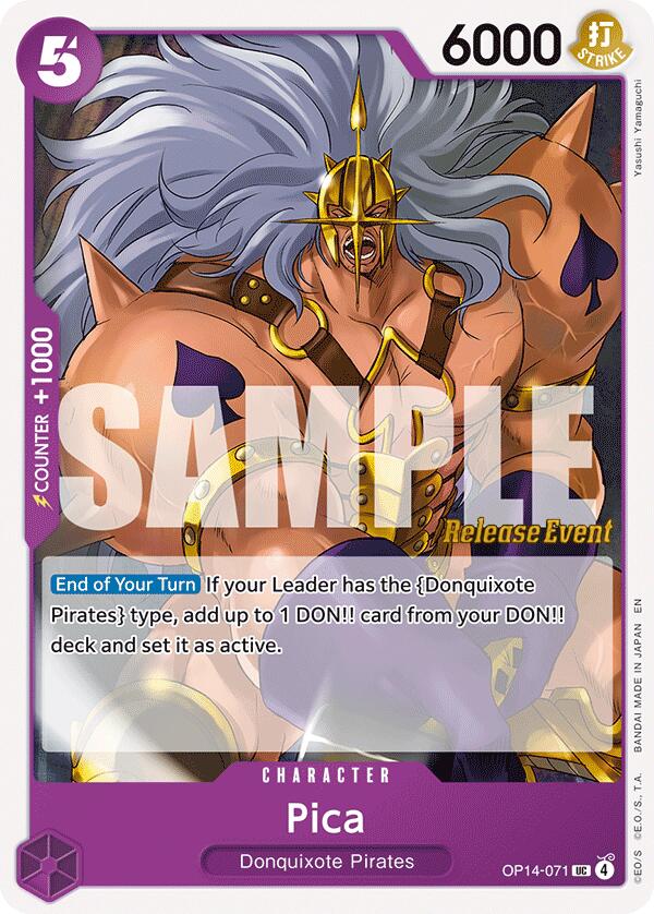 Pica [The Azure Sea's Seven Release Event Cards] | Cards and Coasters CA