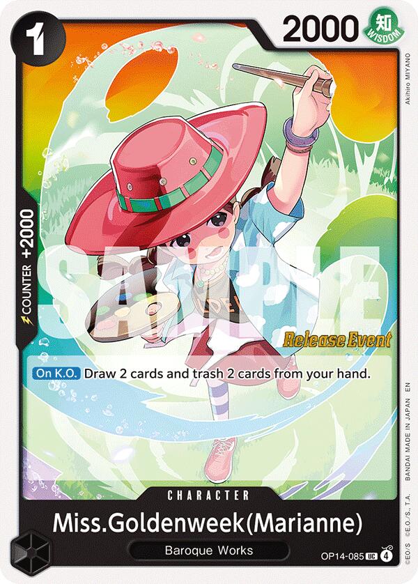Miss.Goldenweek(Marianne) [The Azure Sea's Seven Release Event Cards] | Cards and Coasters CA