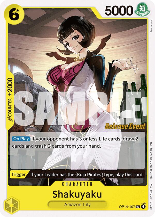 Shakuyaku [The Azure Sea's Seven Release Event Cards] | Cards and Coasters CA