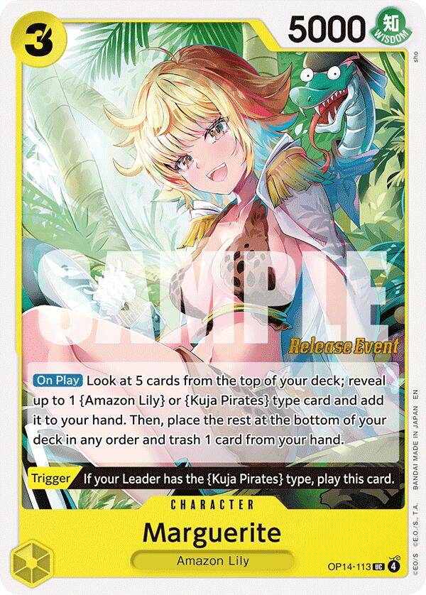 Marguerite [The Azure Sea's Seven Release Event Cards] | Cards and Coasters CA