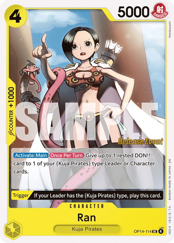 Ran [The Azure Sea's Seven Release Event Cards] | Cards and Coasters CA