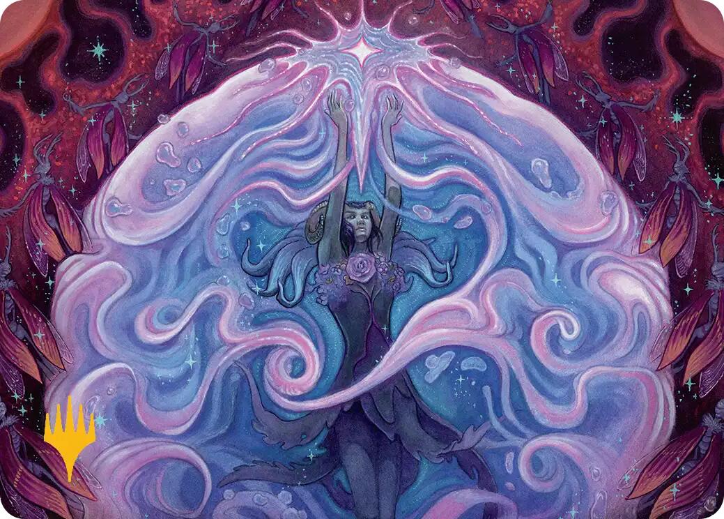 Glen Elendra's Answer Art Card (Gold-Stamped Planeswalker Symbol) [Lorwyn Eclipsed Art Series] | Cards and Coasters CA