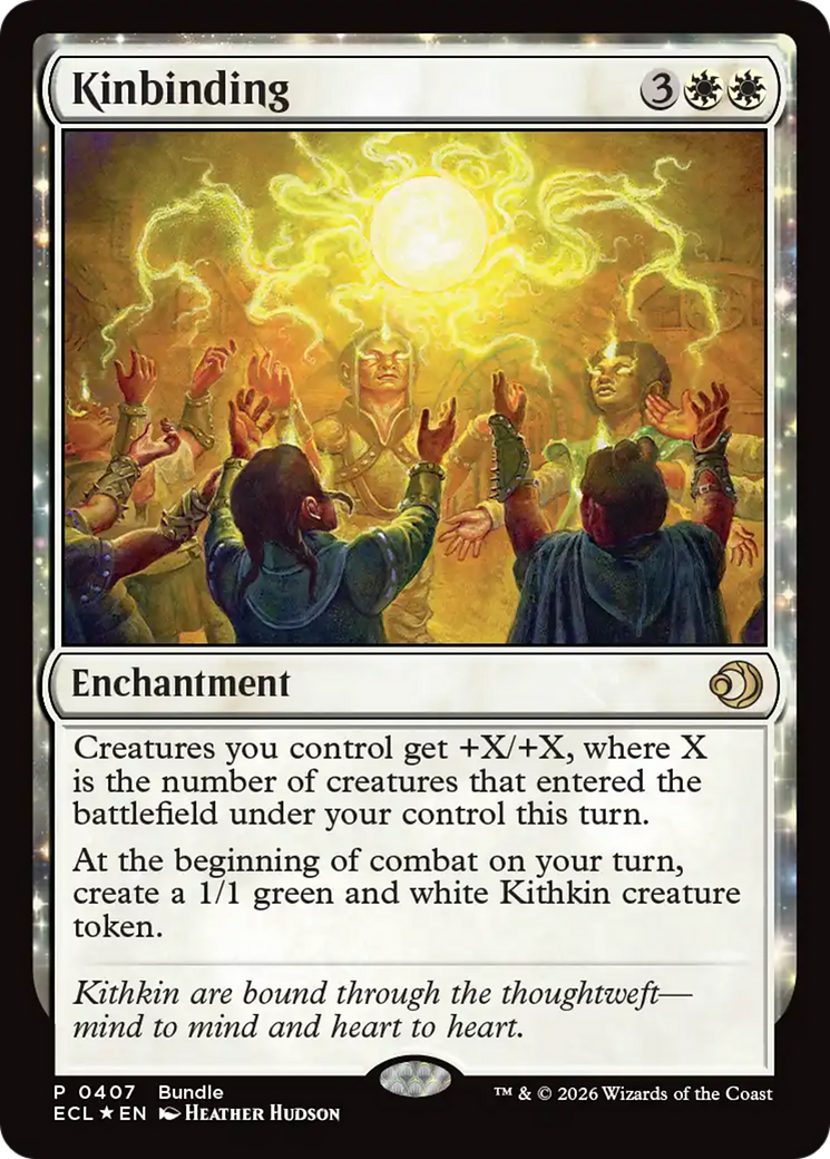 Kinbinding (Bundle) [Lorwyn Eclipsed Promos] | Cards and Coasters CA
