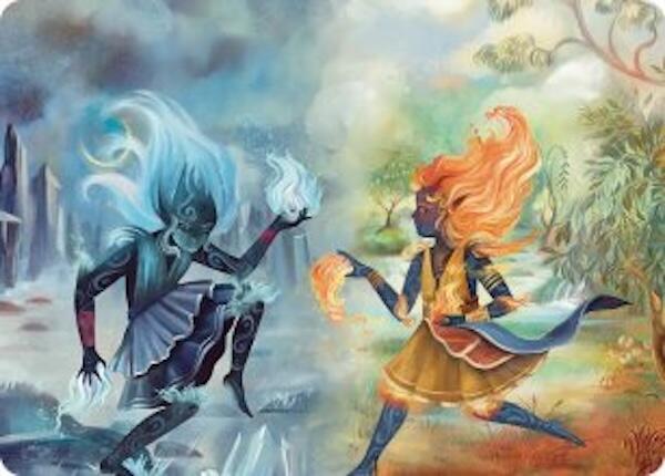 Ashling's Command Art Card [Lorwyn Eclipsed Art Series] | Cards and Coasters CA