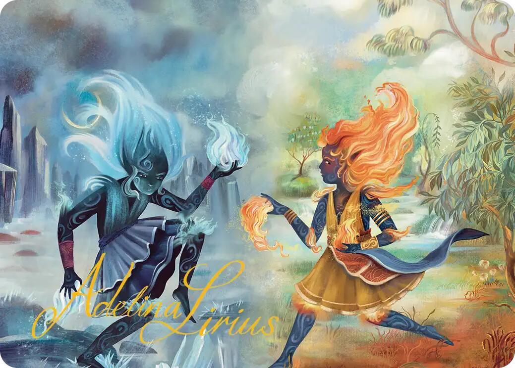 Ashling's Command Art Card (Gold-Stamped Signature) [Lorwyn Eclipsed Art Series] | Cards and Coasters CA
