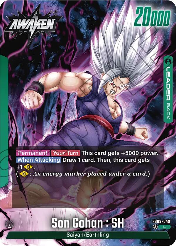 Son Gohan : SH (FB09-049) [Dual Evolution] | Cards and Coasters CA
