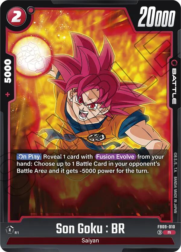 Son Goku : BR (FB09-010) [Dual Evolution] | Cards and Coasters CA